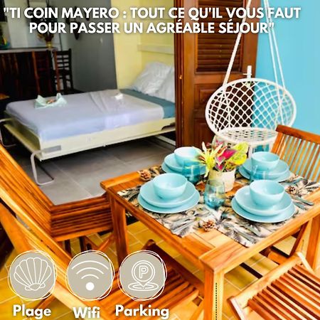 Ti Coin Mayero: Parking Free + Plage De Saint Anne Sainte-Anne Buitenkant foto